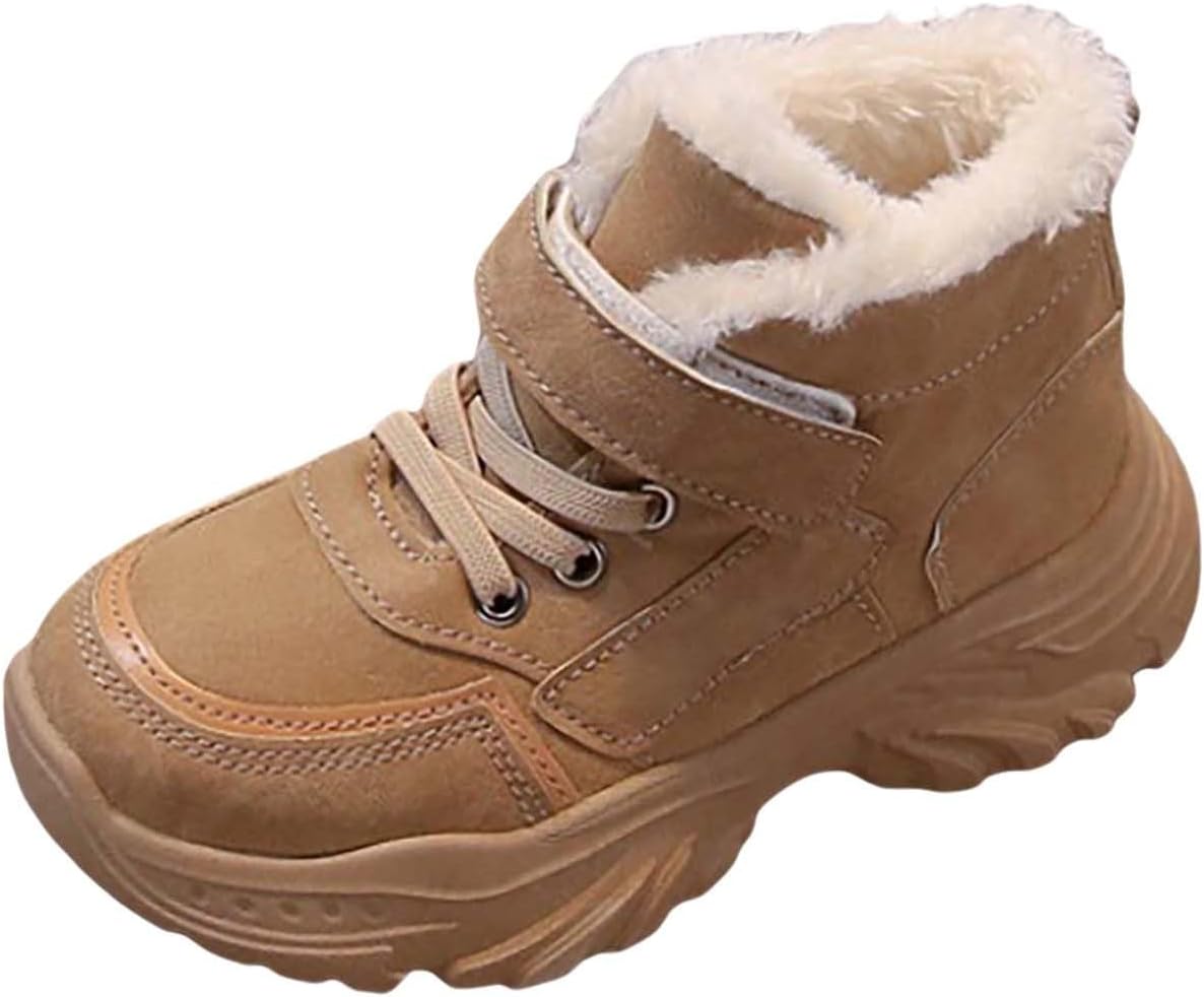 Мальчики Девочки Кроссовки с подкладкой из искусственного меха Детские утепленные ботинки до щиколотки Зимние легкие водонепроницаемые тапочки для холодной погоды Generic, Khaki
Мальчики Девочки Кроссовки с подкладкой из искусственного меха Детские утепленные ботинки до щиколотки Зимние легкие водонепроницаемые тапочки для холодной погоды Generic, Khaki
