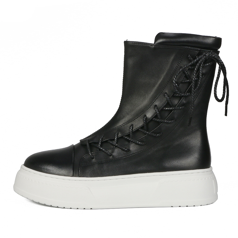 Thai points Мужские черные ботинки Crew Martin на платформе
Thai points Мужские черные ботинки Crew Martin на платформе