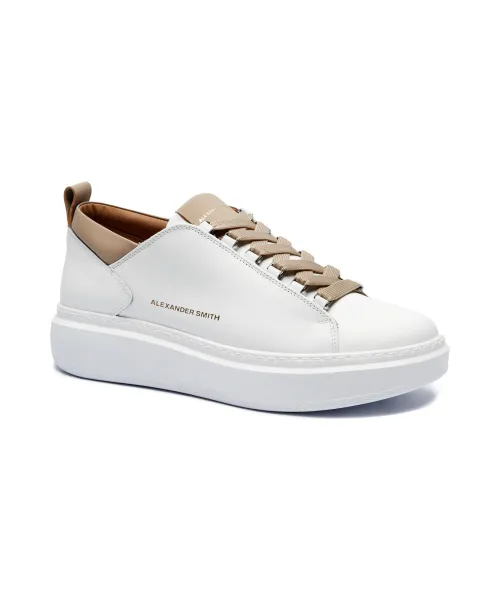 Кожаные кроссовки Wembley Alexander Smith, белый
Кожаные кроссовки Wembley Alexander Smith, белый