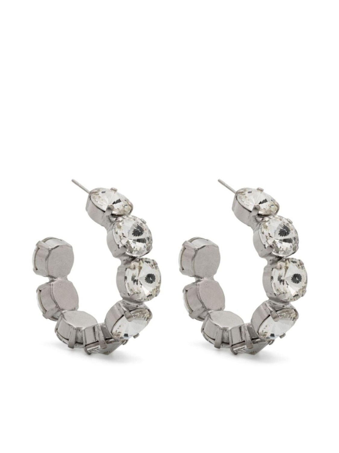 Серьги-кольца с кристаллами Forte Forte, серебряный
Серьги-кольца с кристаллами Forte Forte, серебряный