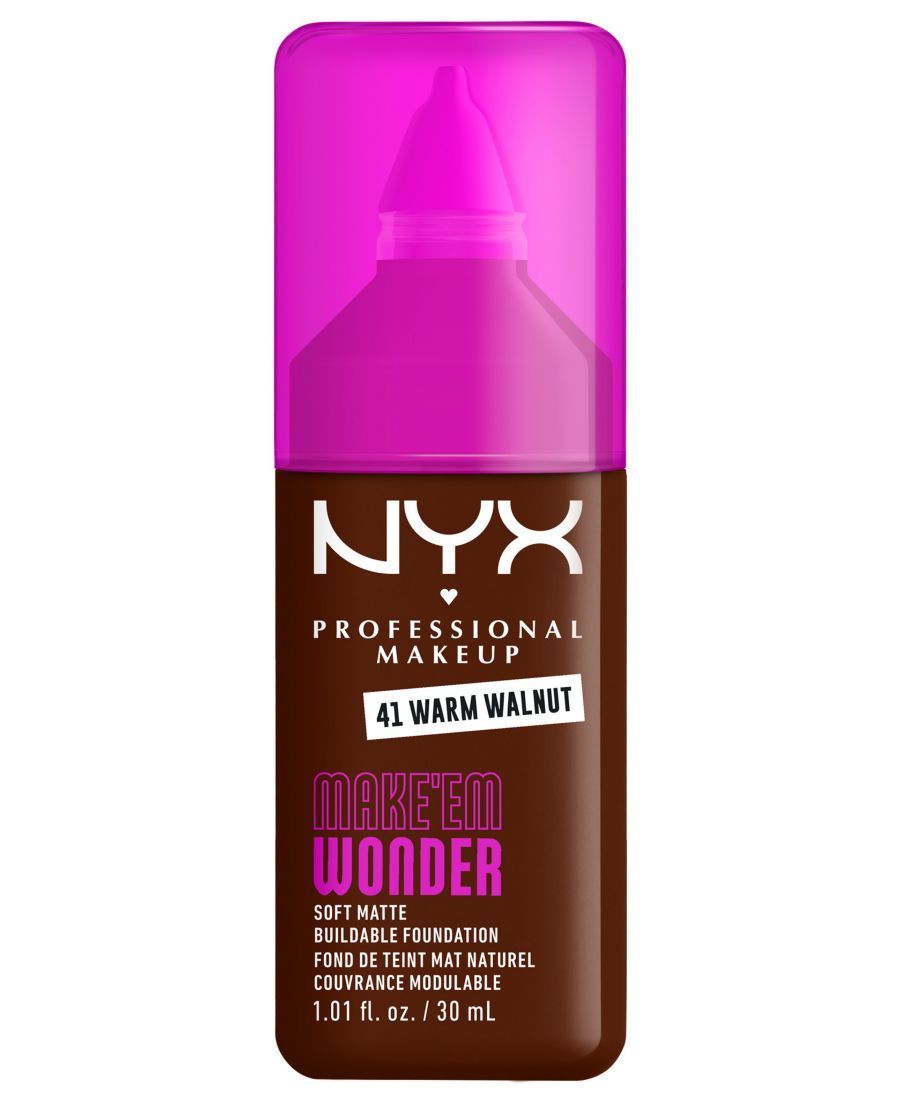 Тональный крем Wonder Foundation, 0,84 унции NYX Professional Makeup, цвет warm walnut
Тональный крем Wonder Foundation, 0,84 унции NYX Professional Makeup, цвет warm walnut
