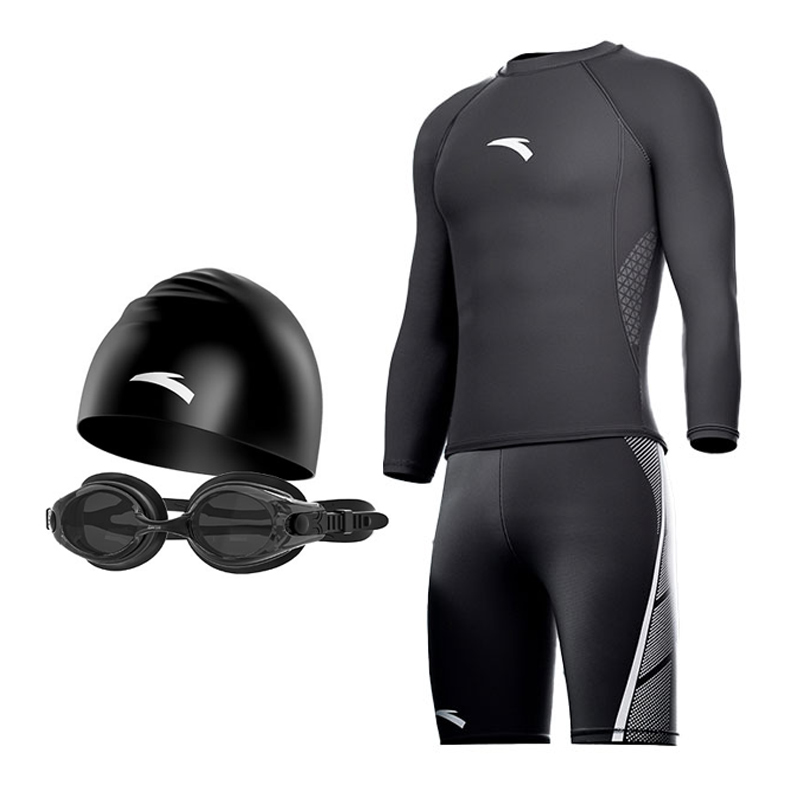 Купальный комплект polyamide elastane для бассейна мужской black ANTA, Clothing Sets (Long-Sleeved Swimsuit 1452+Swimming Shorts+Swim Goggles 2705+Swimming Cap 14081)
Купальный комплект polyamide elastane для бассейна мужской black ANTA, Clothing Sets (Long-Sleeved Swimsuit 1452+Swimming Shorts+Swim Goggles 2705+Swimming Cap 14081)