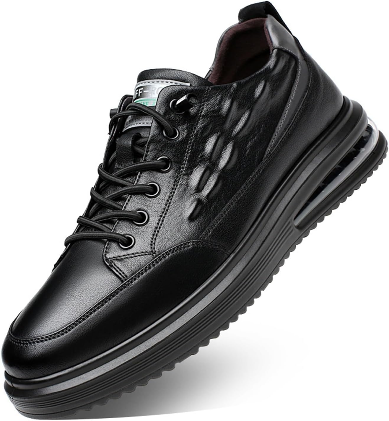 Мужские водонепроницаемые кроссовки с противоскользящей подошвой и узором под крокодила Generic, черный
Мужские водонепроницаемые кроссовки с противоскользящей подошвой и узором под крокодила Generic, черный