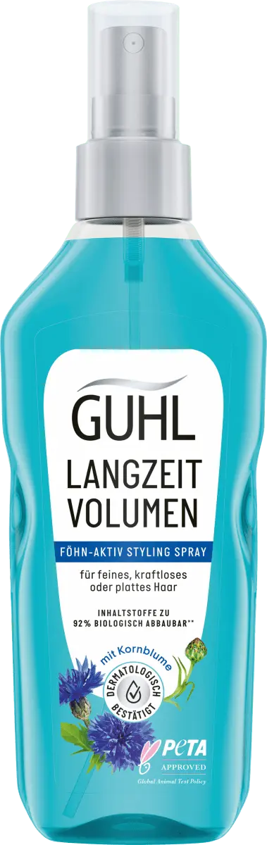 Спрей-фен длительного объема 150 мл GUHL
Спрей-фен длительного объема 150 мл GUHL