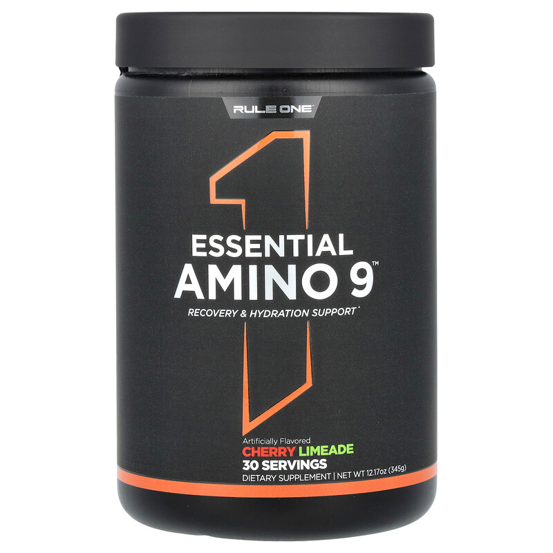 Rule One Proteins, Essential Amino 9, аминокислота вишневый, 345 г (12,17 унции)
Rule One Proteins, Essential Amino 9, аминокислота вишневый, 345 г (12,17 унции)
