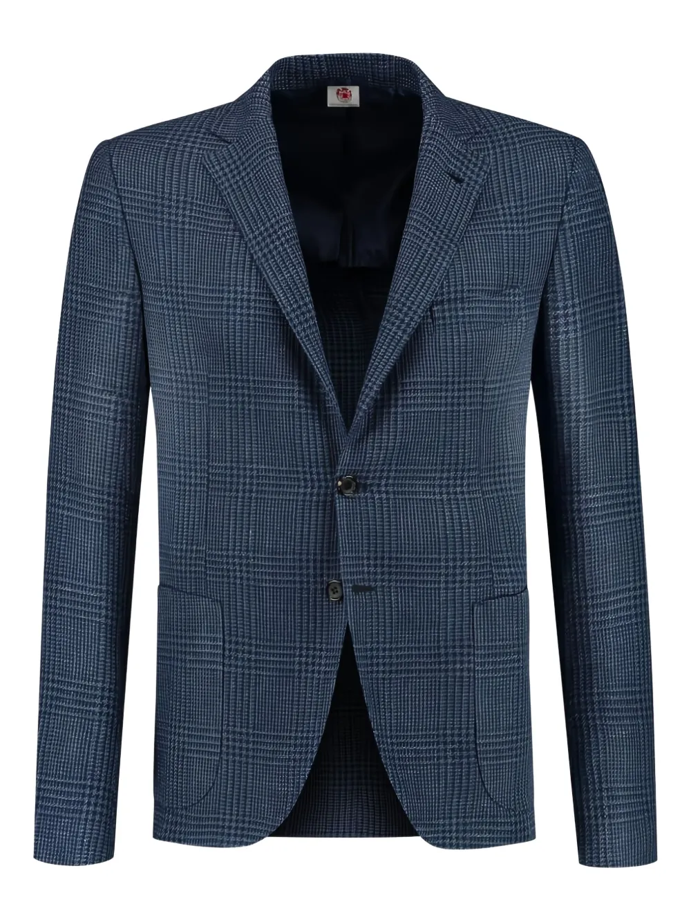 Пиджак в ломаную клетку Borrelli, синий
Пиджак в ломаную клетку Borrelli, синий