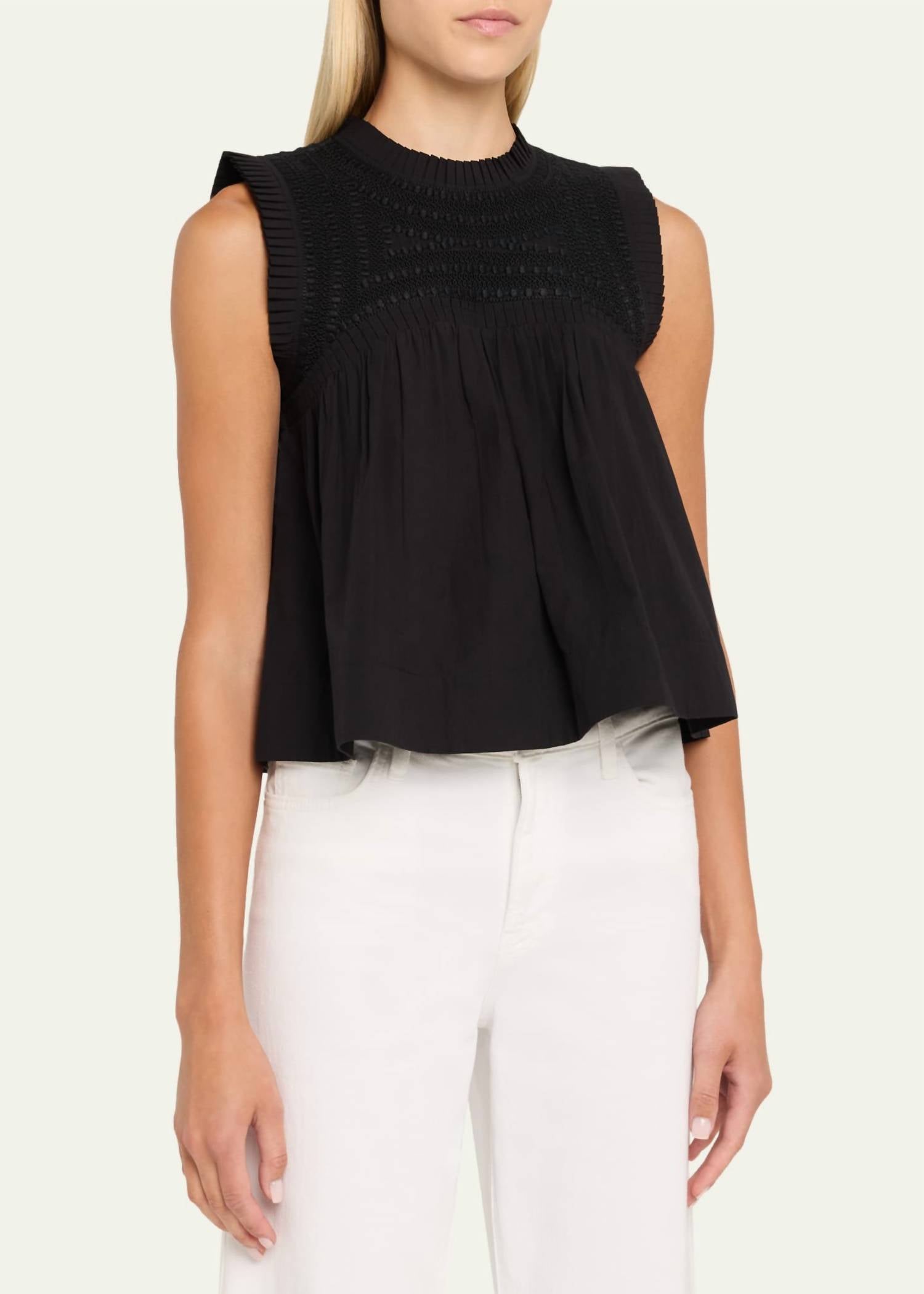 Майка с вышивкой «Sea Larissa», черная Sea, черный
Майка с вышивкой «Sea Larissa», черная Sea, черный