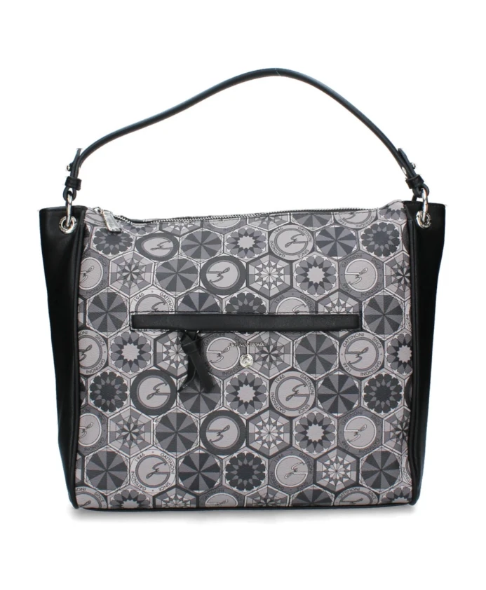 Черная сумка-шоппер Gattinoni, серый
Черная сумка-шоппер Gattinoni, серый