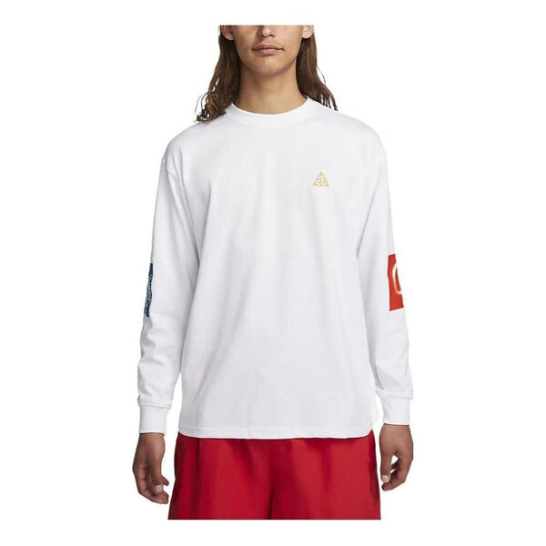 Толстовка Nike ACG Long-Sleeve T-Shirt 'White', белый 
Толстовка Nike ACG Long-Sleeve T-Shirt 'White', белый