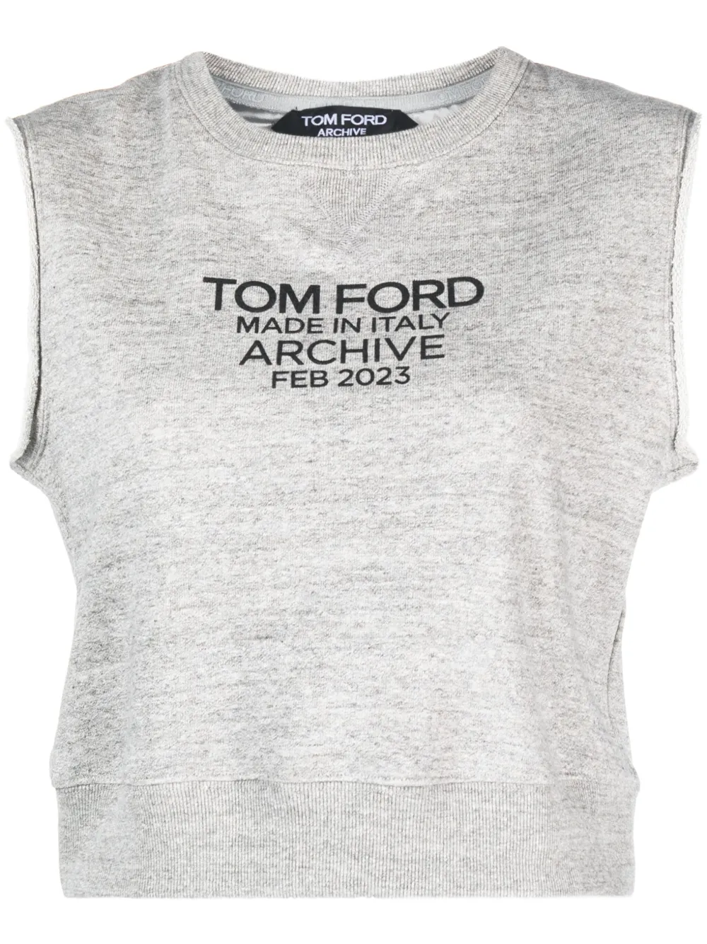 Топ с логотипом TOM FORD, серый
Топ с логотипом TOM FORD, серый