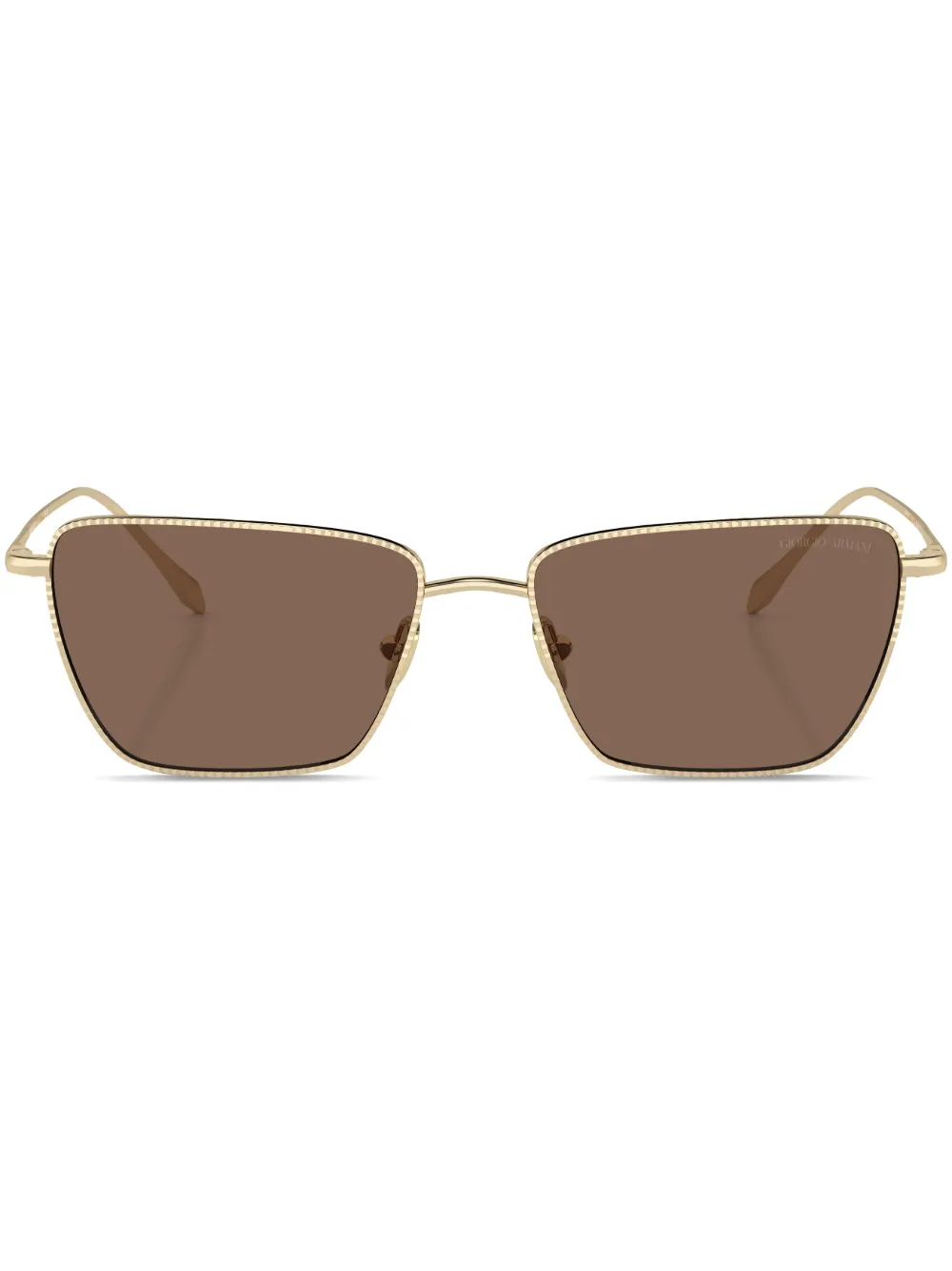 Солнцезащитные очки с прямоугольной оправой и тонированными линзами GIORGIO ARMANI, золотой
Солнцезащитные очки с прямоугольной оправой и тонированными линзами GIORGIO ARMANI, золотой