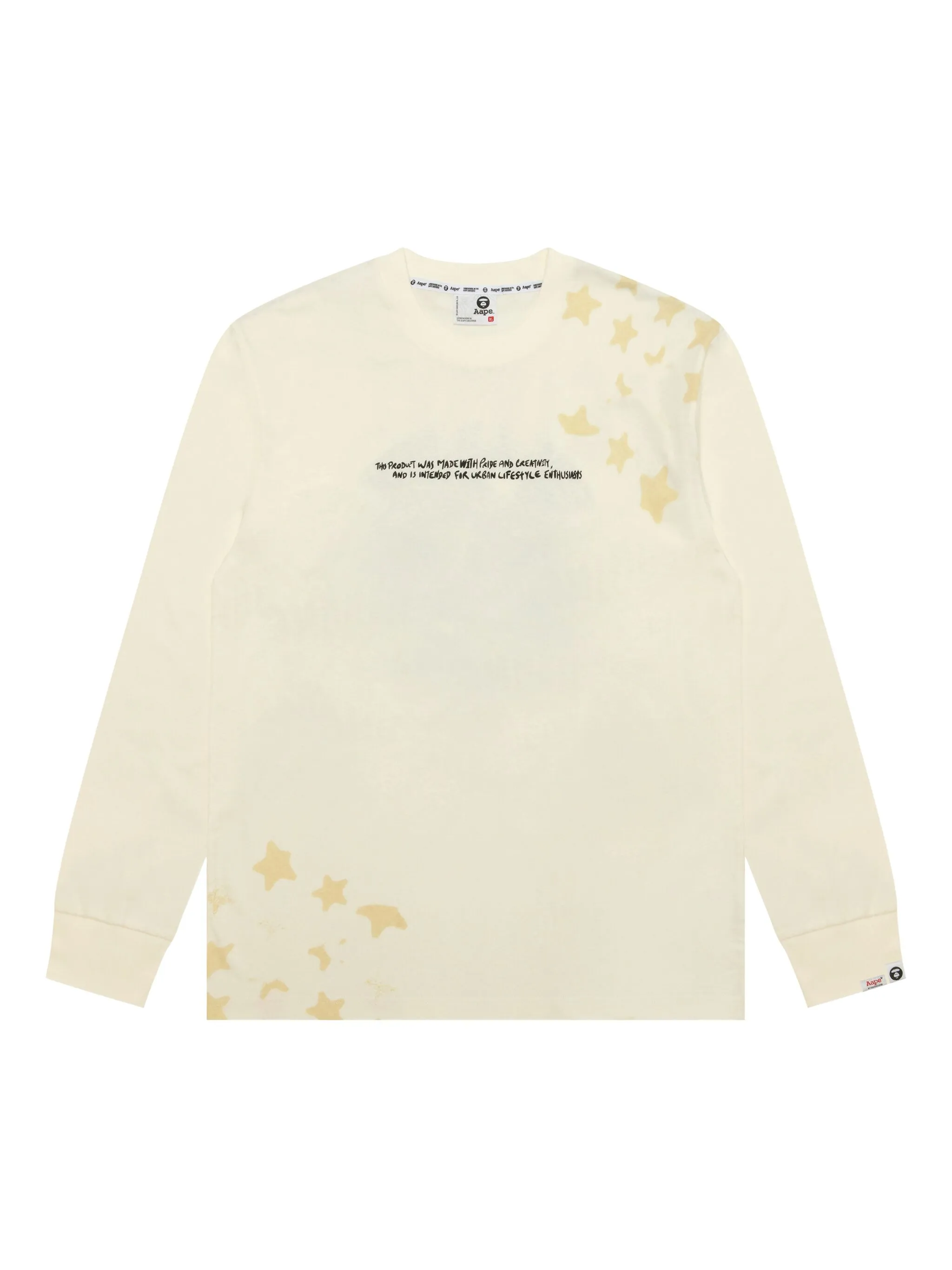 Толстовка с длинными рукавами и камуфляжным принтом Aape By A Bathing Ape, бежевый
Толстовка с длинными рукавами и камуфляжным принтом Aape By A Bathing Ape, бежевый