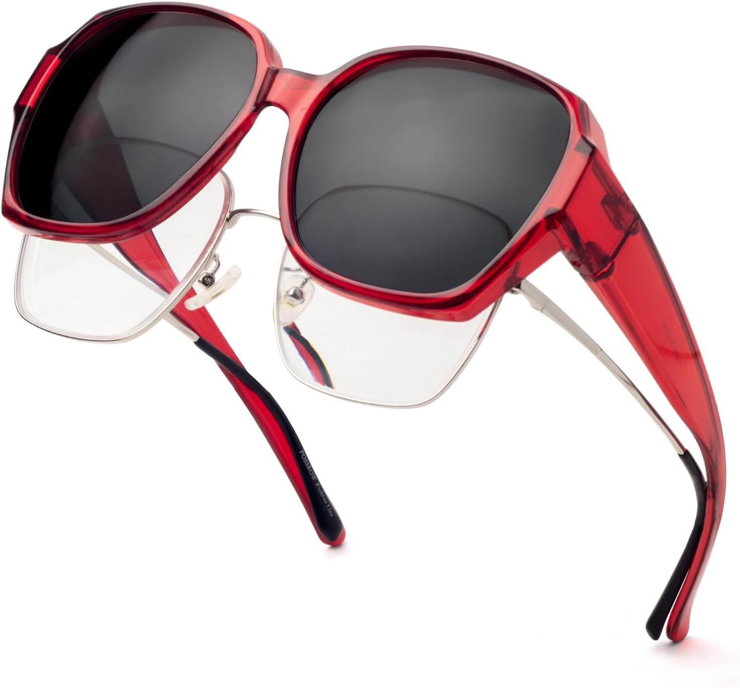 Солнцезащитные очки Face Shadow для женщин, надеваемые поверх очков, с поляризованной защитой от УФ-излучения, подходят для ношения поверх очков с диоптриями, легкие, Wine Red Frame / Grey Lens
Солнцезащитные очки Face Shadow для женщин, надеваемые поверх очков, с поляризованной защитой от УФ-излучения, подходят для ношения поверх очков с диоптриями, легкие, Wine Red Frame / Grey Lens