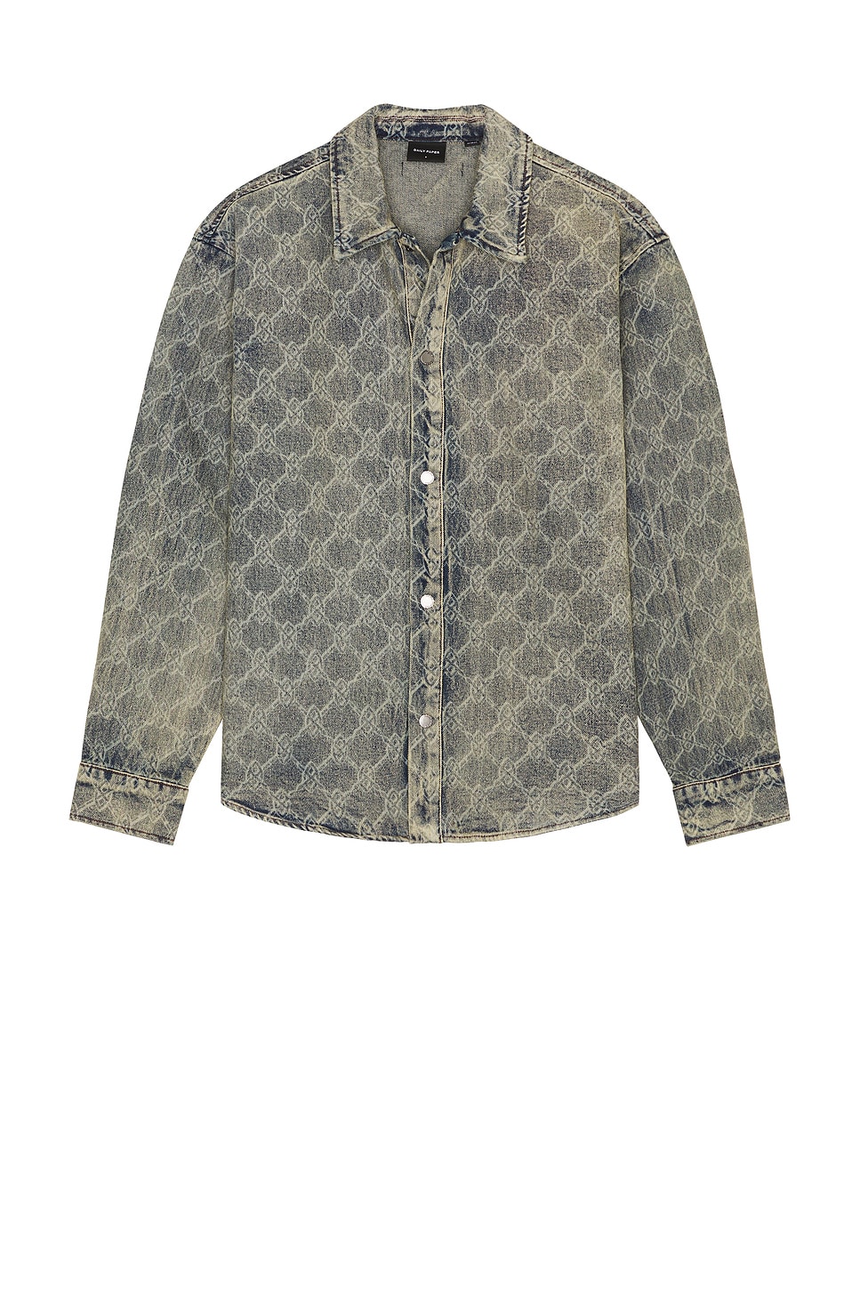 Джинсовая рубашка с лазерным рисунком Shield Daily Paper, blue
Джинсовая рубашка с лазерным рисунком Shield Daily Paper, blue