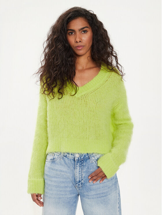 Свитер стандартного кроя American Vintage, желтый
Свитер стандартного кроя American Vintage, желтый