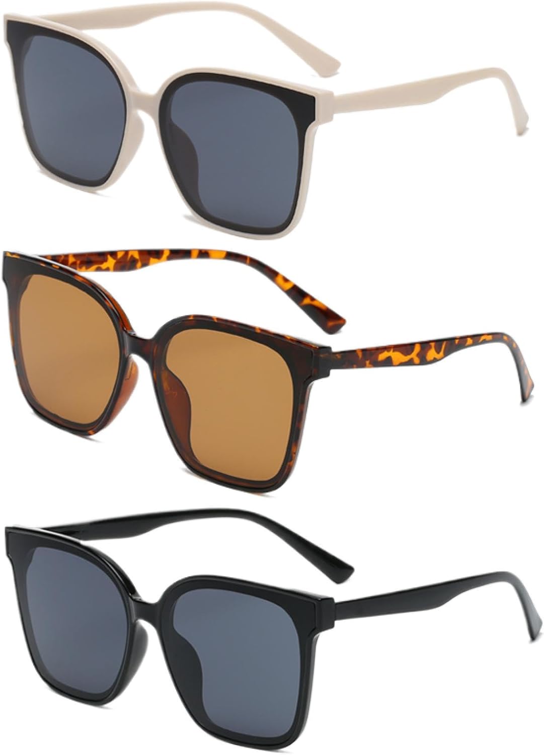 Солнцезащитные очки с защитой от УФ-излучения UV400 | Большая оправа с градиентными линзами | Для женщин и мужчин, для занятий спортом на открытом воздухе и вождения DSVIGF, 3pcs Z06
Солнцезащитные очки с защитой от УФ-излучения UV400 | Большая оправа с градиентными линзами | Для женщин и мужчин, для занятий спортом на открытом воздухе и вождения DSVIGF, 3pcs Z06