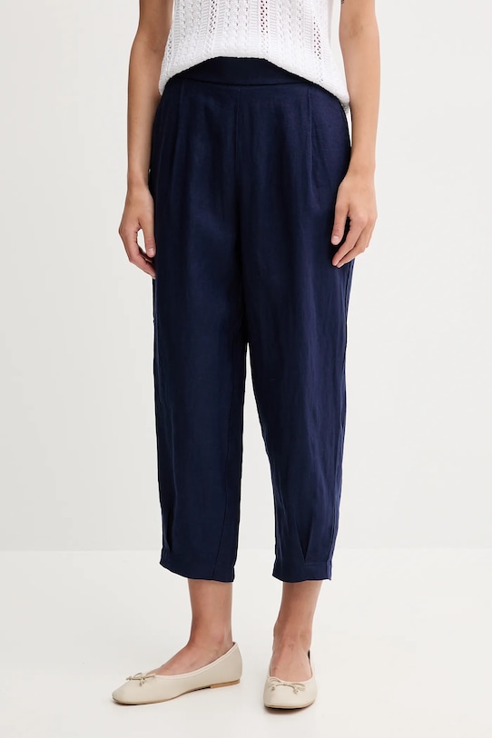 Льняные брюки United Colors Of Benetton, темно-синий
Льняные брюки United Colors Of Benetton, темно-синий
