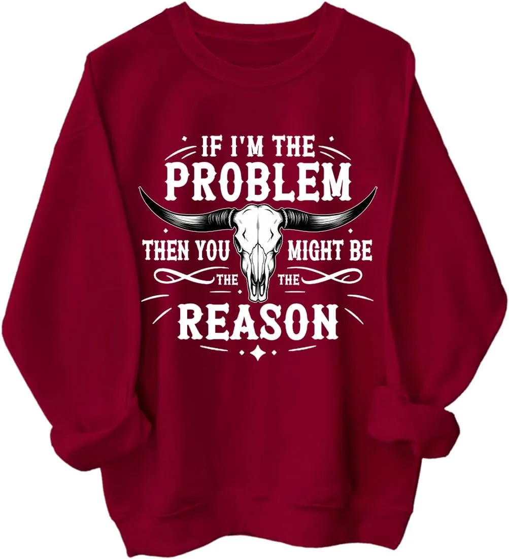 Толстовка I'm The Problem с длинным рукавом
Толстовка I'm The Problem с длинным рукавом