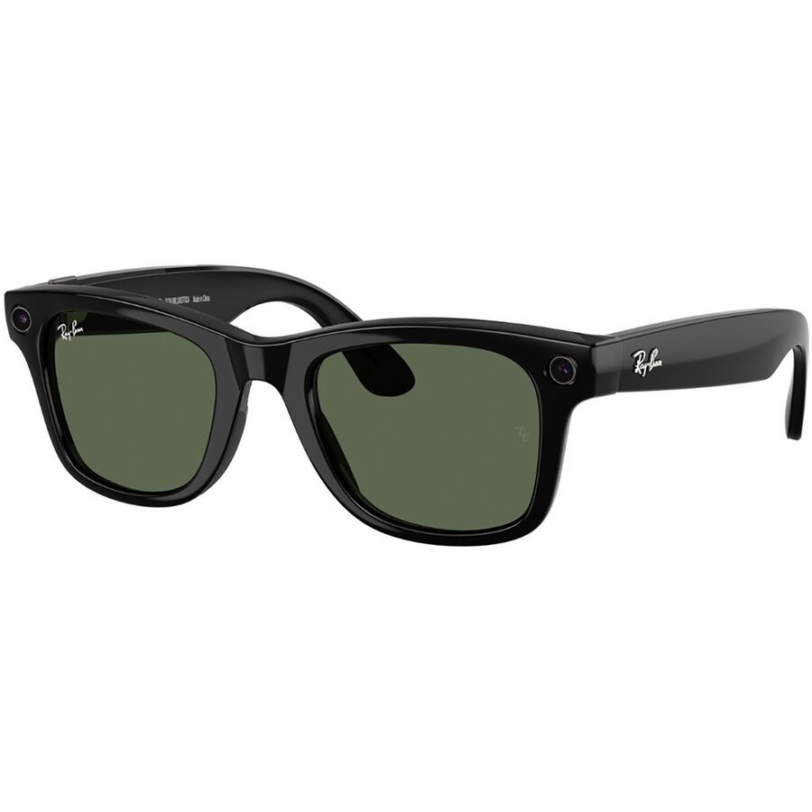 Солнцезащитные очки Ray-Ban Meta AI Wayfarer Large Ray-Ban, Shiny Black/G15 Green
Солнцезащитные очки Ray-Ban Meta AI Wayfarer Large Ray-Ban, Shiny Black/G15 Green