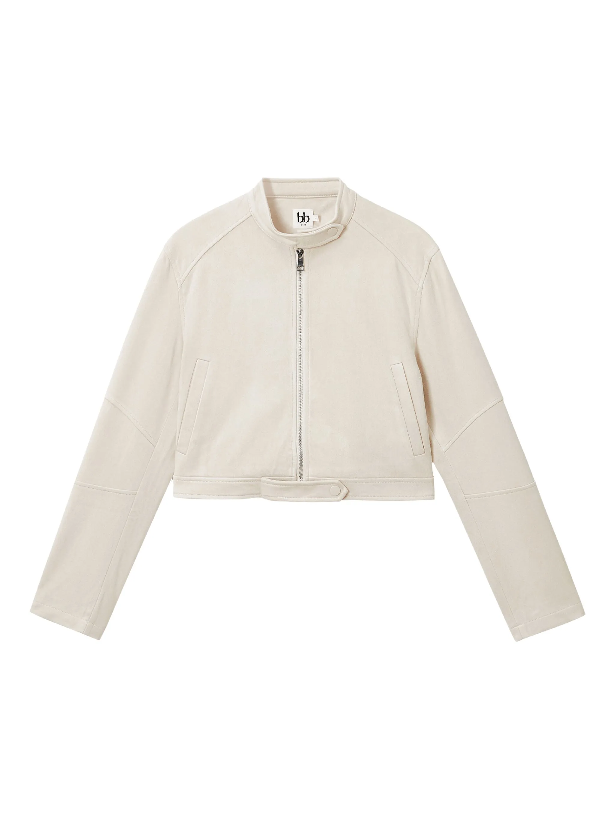 Укороченная куртка на молнии B+Ab, бежевый
Укороченная куртка на молнии B+Ab, бежевый