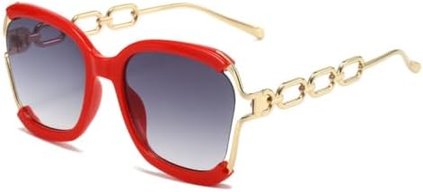 Солнцезащитные очки 2027 квадратной формы для женщин, защита от ультрафиолета UV400, ретро-оправа с цепочкой и металлическим каркасом, летние солнцезащитные очки для женщин MTZJH, Red
Солнцезащитные очки 2027 квадратной формы для женщин, защита от ультрафиолета UV400, ретро-оправа с цепочкой и металлическим каркасом, летние солнцезащитные очки для женщин MTZJH, Red