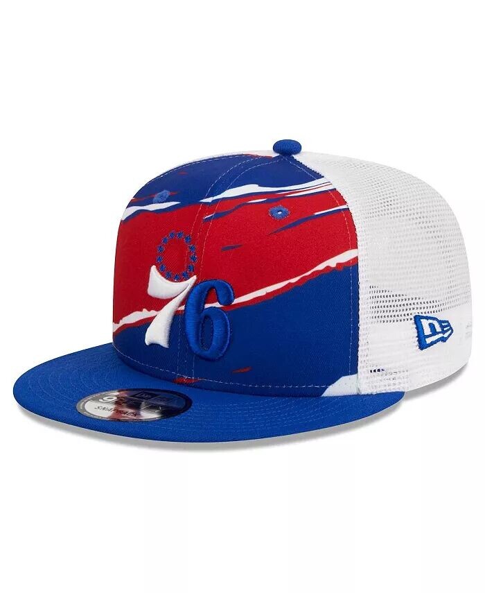 Мужская регулируемая кепка Royal, белая Philadelphia 76ers Tear Trucker 9FIFTY New Era, синий
Мужская регулируемая кепка Royal, белая Philadelphia 76ers Tear Trucker 9FIFTY New Era, синий