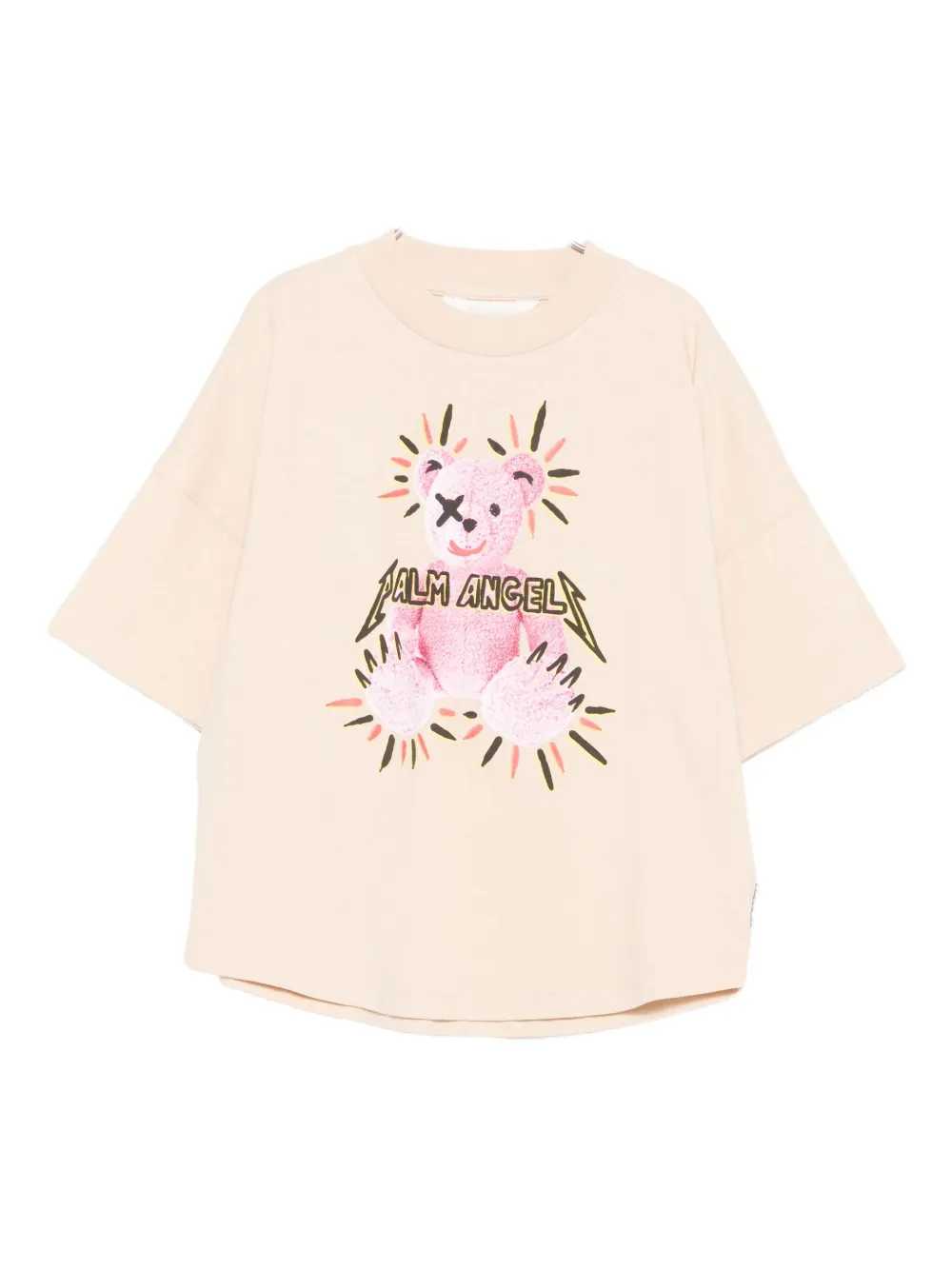 Футболка с принтом плюшевого мишки Palm Angels Kids, нейтральный
Футболка с принтом плюшевого мишки Palm Angels Kids, нейтральный