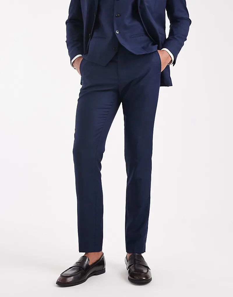 Брюки Jack & Jones суперузкие темно-синего цвета
Брюки Jack & Jones суперузкие темно-синего цвета