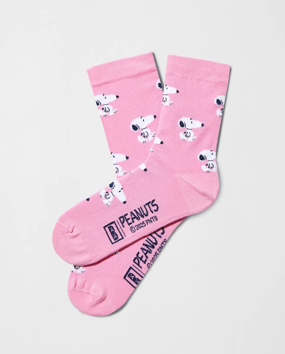 Женские носки с фантазийным рисунком Снупи Besocks, розовый
Женские носки с фантазийным рисунком Снупи Besocks, розовый