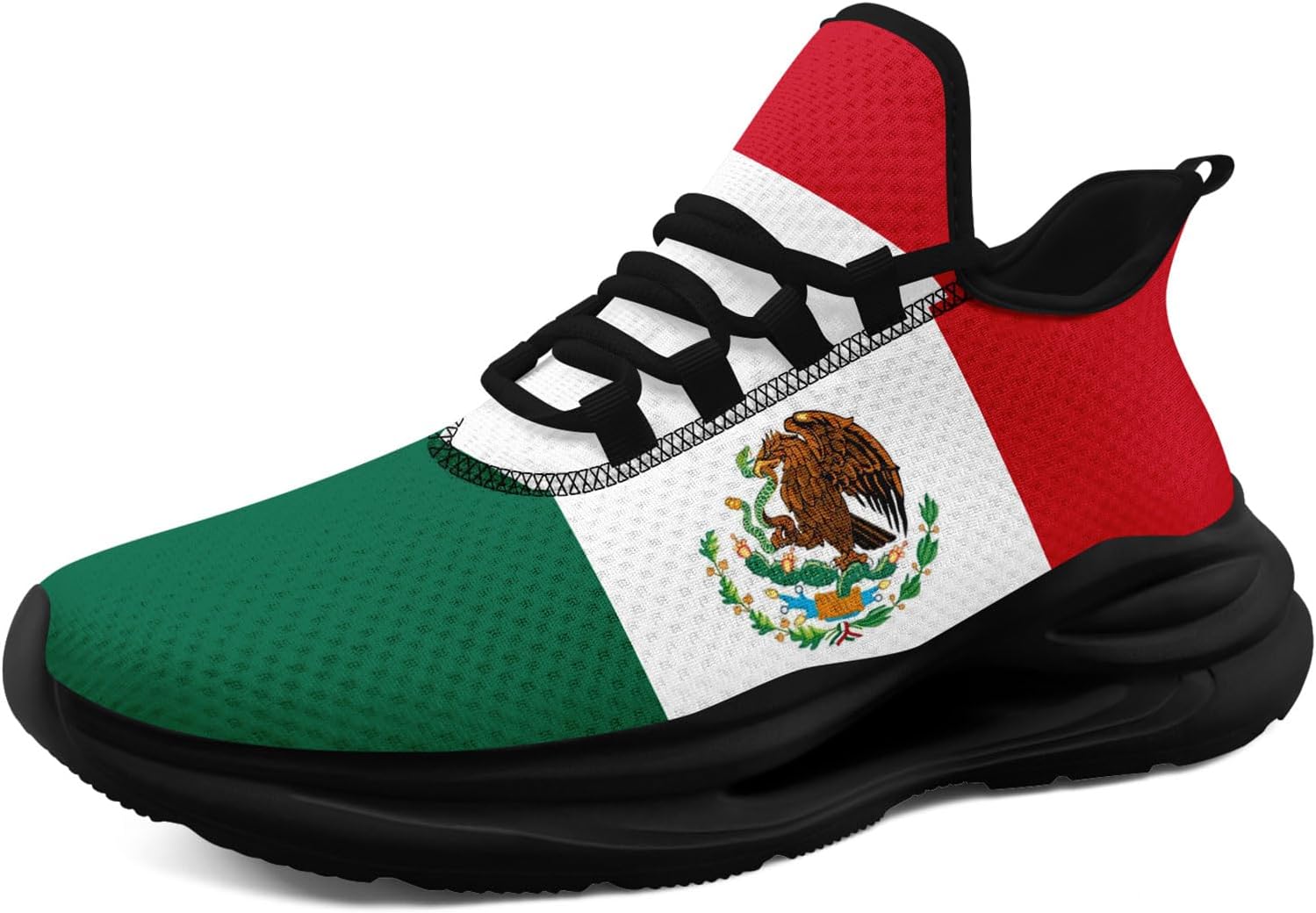 Мужские кроссовки с флагом Мексики, легкие спортивные кроссовки с патриотическим мексиканским орлом, удобная спортивная обувь для женщин Awsole, Green-red-white-1
Мужские кроссовки с флагом Мексики, легкие спортивные кроссовки с патриотическим мексиканским орлом, удобная спортивная обувь для женщин Awsole, Green-red-white-1