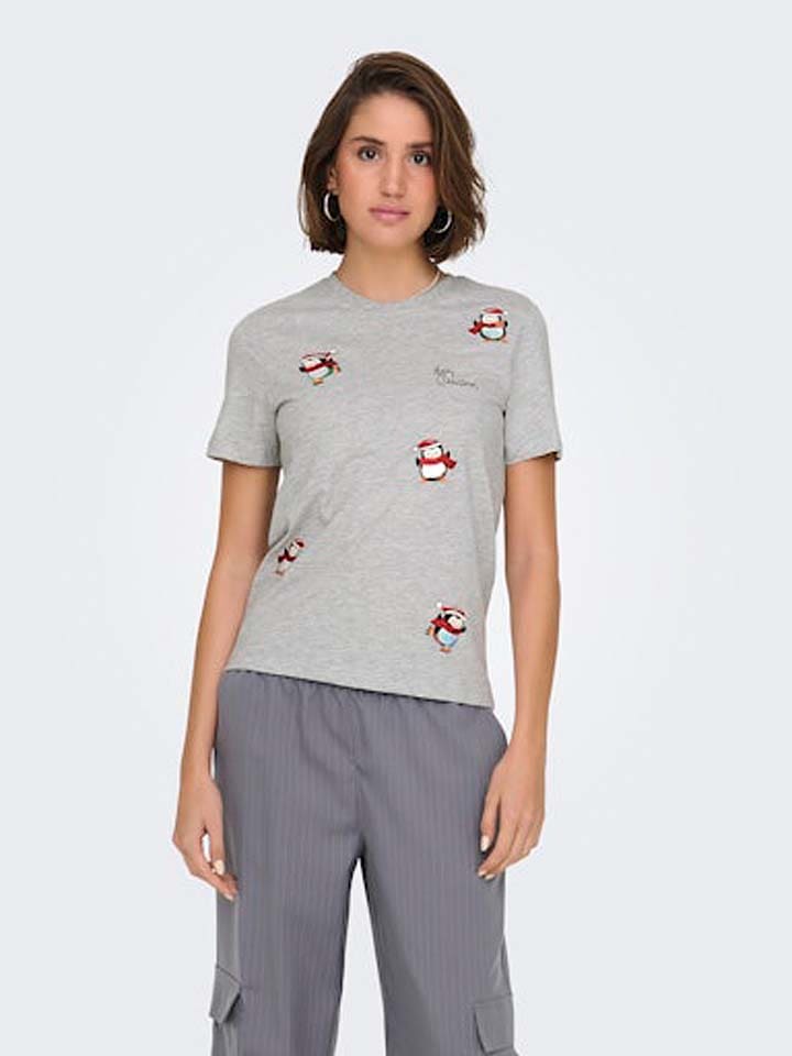 Футболка ONLY Shirt, серый
Футболка ONLY Shirt, серый