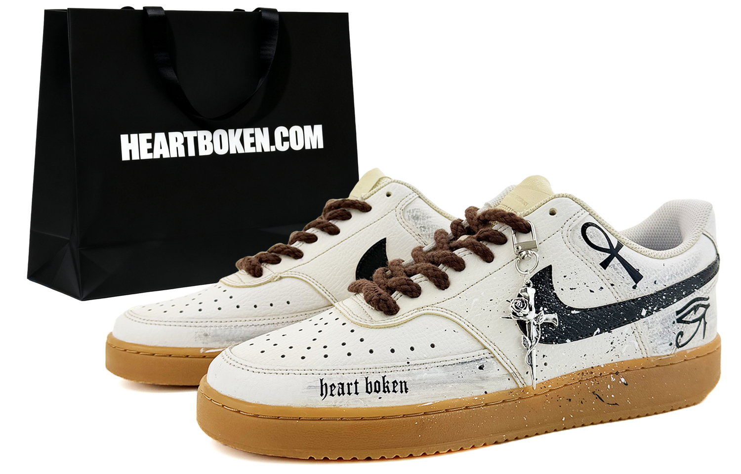 Court Vision 1 Suixin, Eye Of God, Shopping Bag Wrapping, износостойкие и нескользящие низкие кроссовки для скейтбординга Nike, белый
Court Vision 1 Suixin, Eye Of God, Shopping Bag Wrapping, износостойкие и нескользящие низкие кроссовки для скейтбординга Nike, белый