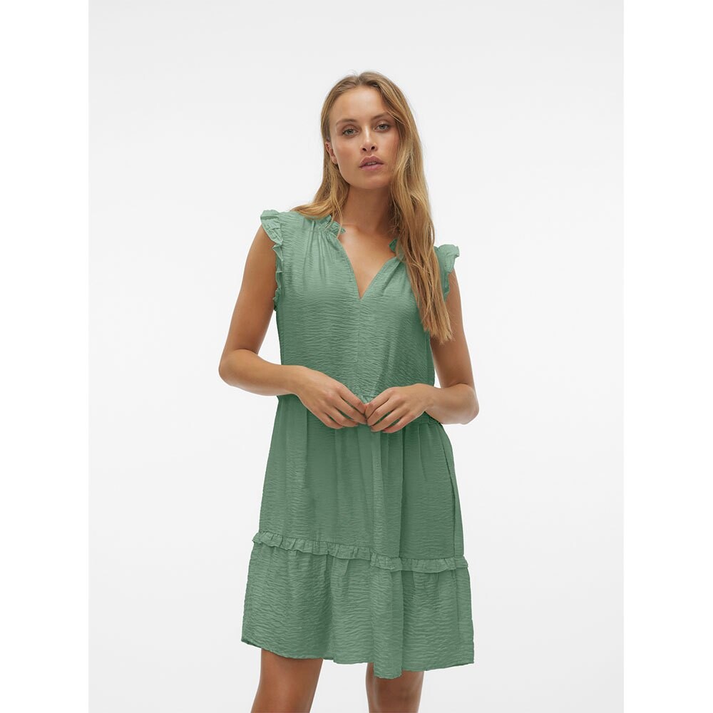 Платье Vero Moda Josie Sleeveless Short, зеленый 
Платье Vero Moda Josie Sleeveless Short, зеленый