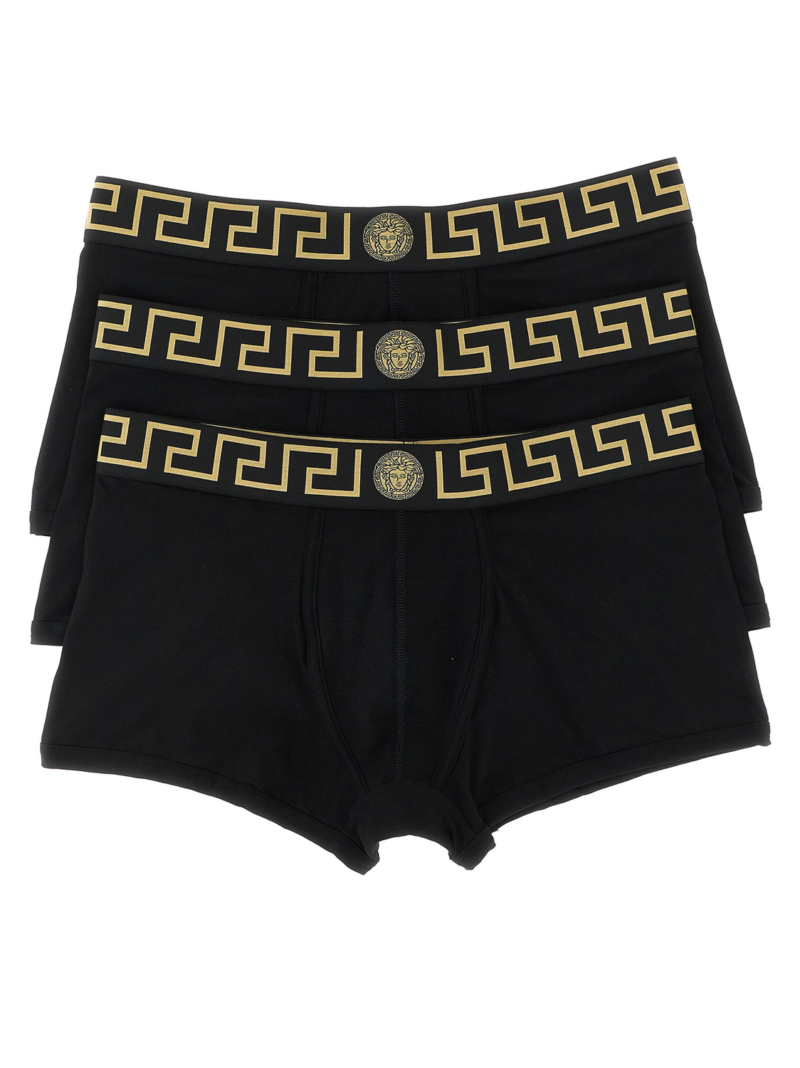 Комплект из трех боксеров «Greca» VERSACE, черный
Комплект из трех боксеров «Greca» VERSACE, черный