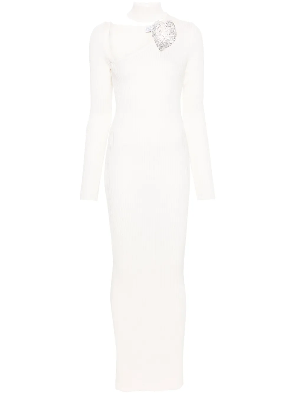 Трикотажное платье с кристаллами Giuseppe Di Morabito, нейтральный
Трикотажное платье с кристаллами Giuseppe Di Morabito, нейтральный