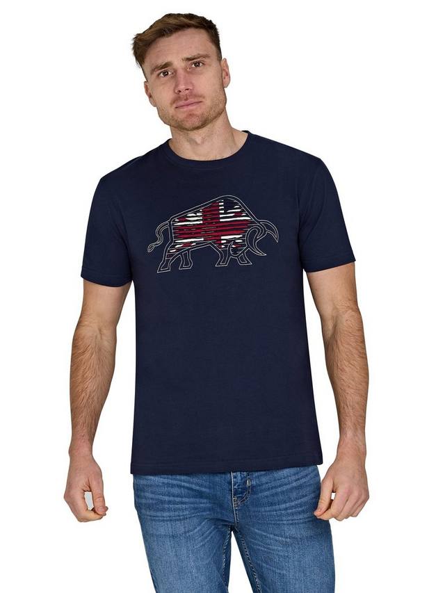 Футболка slash bull Raging Bull, темно-синий
Футболка slash bull Raging Bull, темно-синий