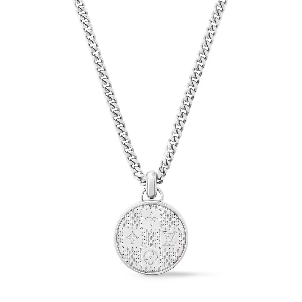 Подвеска Damier Staples Louis Vuitton, серебряный
Подвеска Damier Staples Louis Vuitton, серебряный