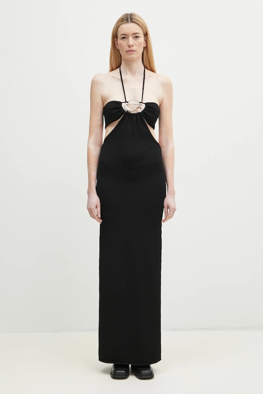 Платье вязаное на бретелях Coperni, черный
Платье вязаное на бретелях Coperni, черный