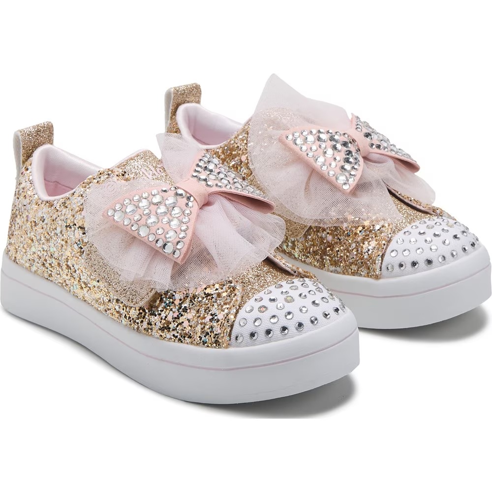 Детские светящиеся кроссовки twi-lites 2.0 от Skechers для малышей и маленьких детей, gold glitter multi
Детские светящиеся кроссовки twi-lites 2.0 от Skechers для малышей и маленьких детей, gold glitter multi