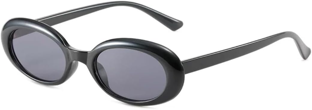 Винтажные овальные солнцезащитные очки для женщин, модные, маленькие круглые, в стиле панк, с леопардовым принтом, защита от УФ-излучения UV400 TOIPASTN, C1black-black
Винтажные овальные солнцезащитные очки для женщин, модные, маленькие круглые, в стиле панк, с леопардовым принтом, защита от УФ-излучения UV400 TOIPASTN, C1black-black