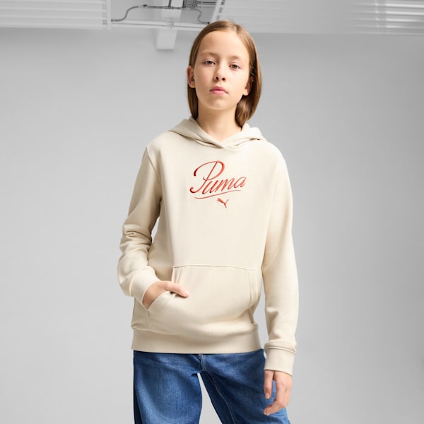Толстовка для больших детей Puma Essentials Script, белый
Толстовка для больших детей Puma Essentials Script, белый