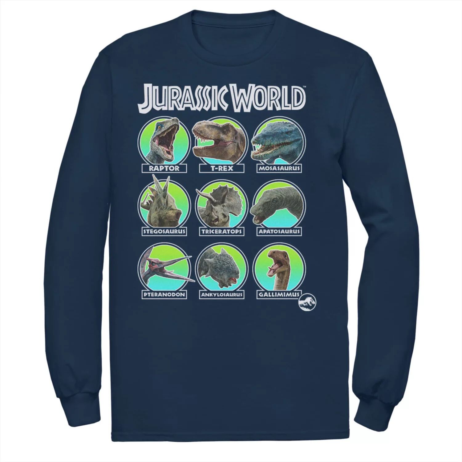 Мужская футболка Jurassic World с двумя головами динозавров Licensed Character
Мужская футболка Jurassic World с двумя головами динозавров Licensed Character