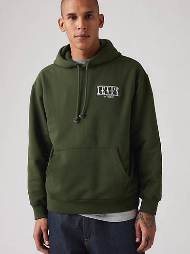 Толстовка с капюшоном и графическим принтом свободного кроя Levi's, цвет One Kombu Green - Green
Толстовка с капюшоном и графическим принтом свободного кроя Levi's, цвет One Kombu Green - Green