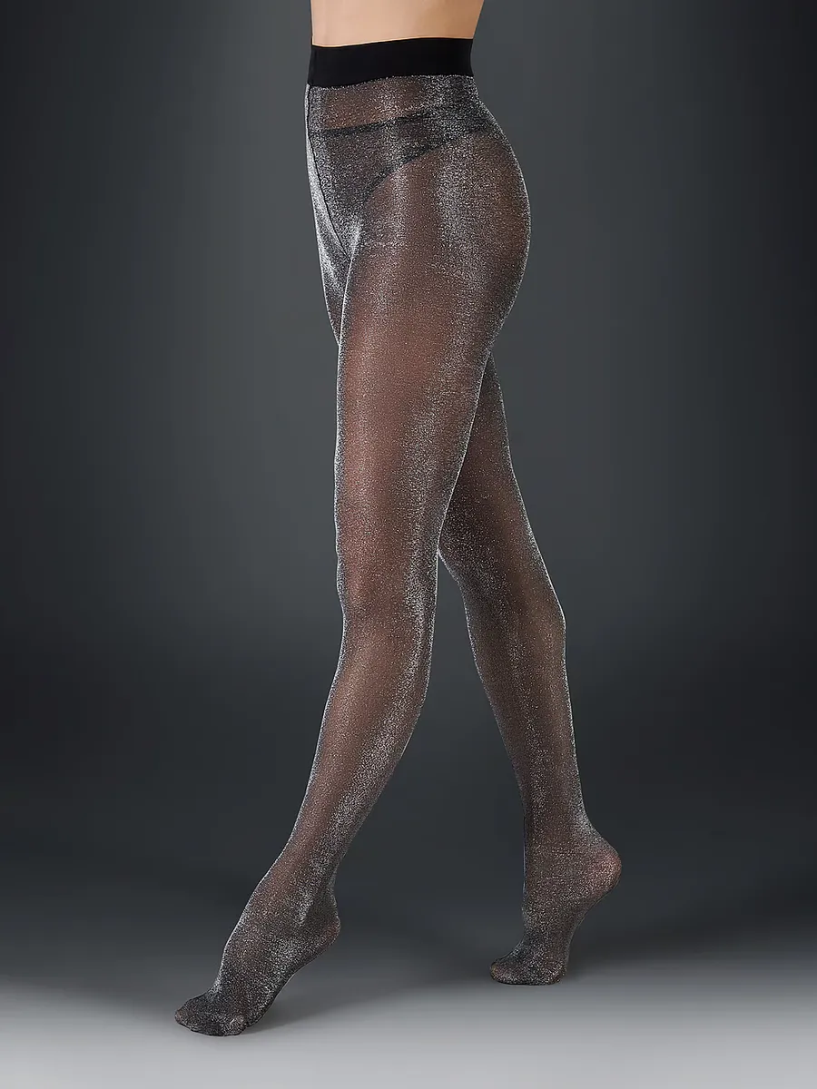 Колготки с блестящим люрексом Bluebella, серебреяный
Колготки с блестящим люрексом Bluebella, серебреяный