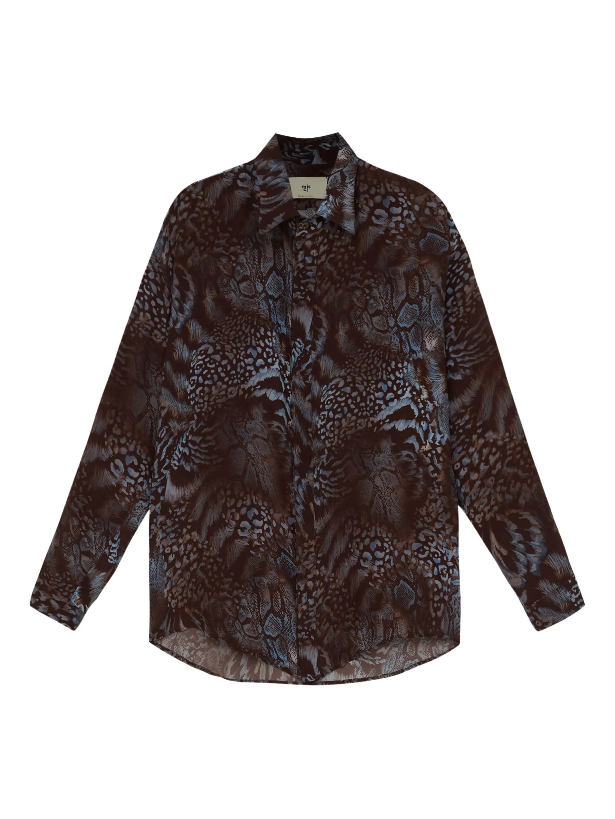 Рубашка Lorena Misci, коричневый
Рубашка Lorena Misci, коричневый