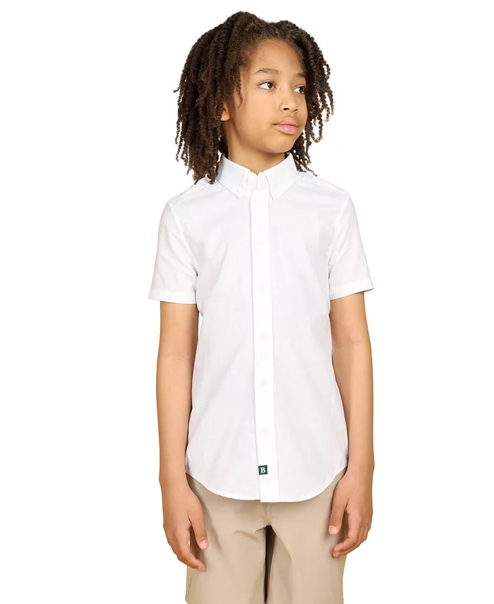 Льняная рубашка с коротким рукавом на пуговицах для мальчиков Big Boys B By Brooks Brothers, белый
Льняная рубашка с коротким рукавом на пуговицах для мальчиков Big Boys B By Brooks Brothers, белый
