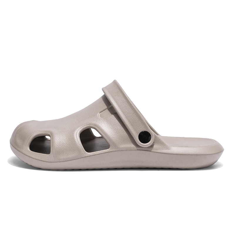 CariteSport Серые мужские тапочки EVA с закрытым носком, бесшумные, устойчивые к запахам, истиранию и скольжению, цвет Gray
CariteSport Серые мужские тапочки EVA с закрытым носком, бесшумные, устойчивые к запахам, истиранию и скольжению, цвет Gray