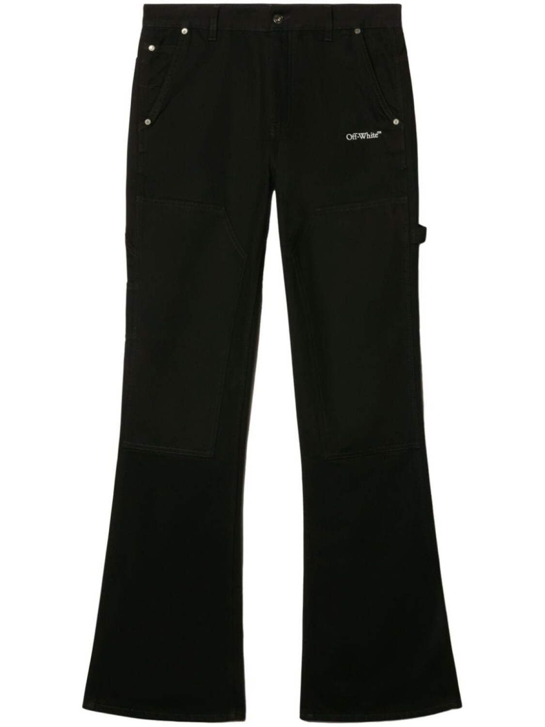 Брюки с вышитым логотипом Off-White, черный
Брюки с вышитым логотипом Off-White, черный