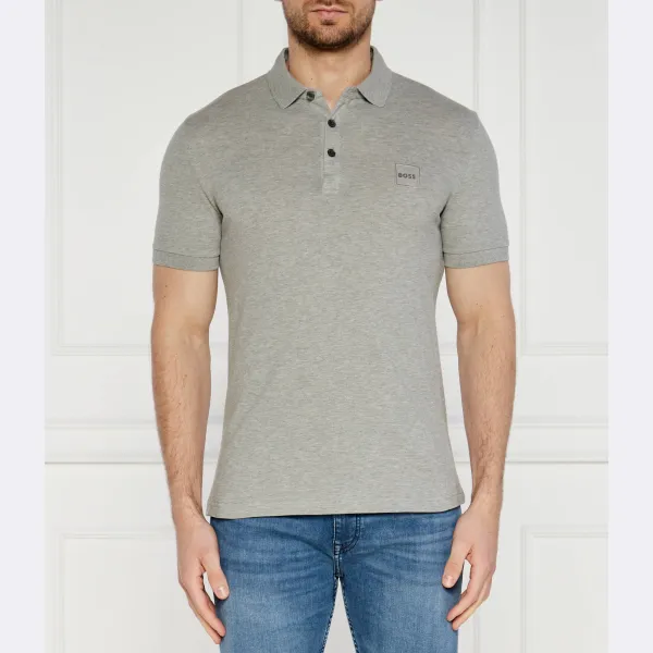 Облегающее пассажирское поло Boss, серый
Облегающее пассажирское поло Boss, серый