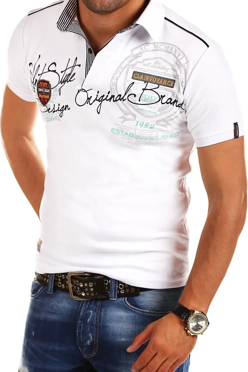 Рубашка-поло behype "AMBITION" со спортивным принтом, белый
Рубашка-поло behype "AMBITION" со спортивным принтом, белый